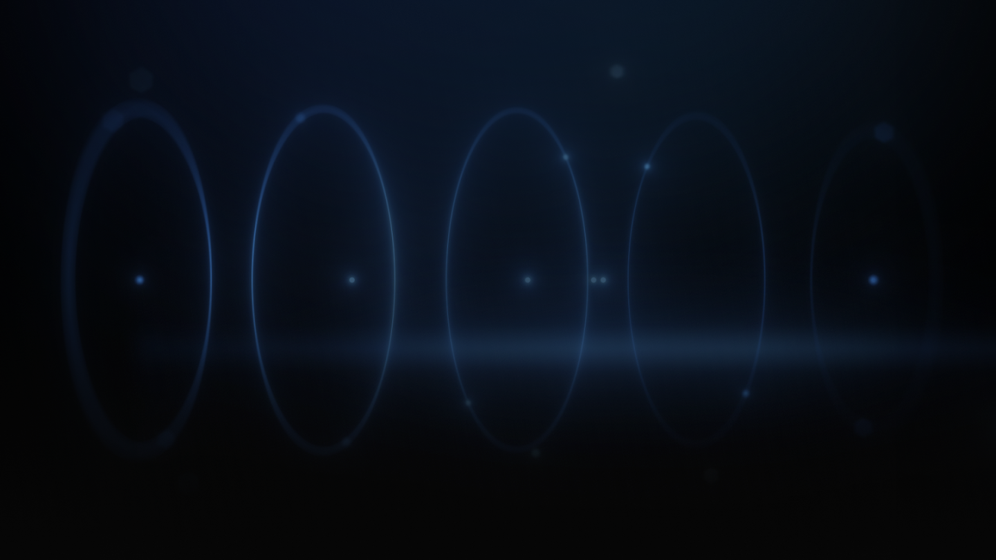 Abstract dark rings pattern